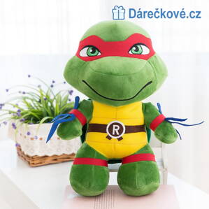 Plyšová Ninja želva 25cm - Raphaelo