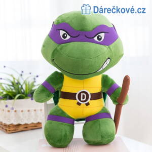 Plyšová Ninja želva 25cm - Donatello