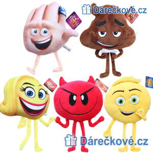 Plyšový smajlíci z pohádky Emoji ve filmu / The Emoji Movie