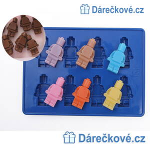Silikonový formička (forma) na výrobu figurek „Lego“ z ledu nebo čokolády… 