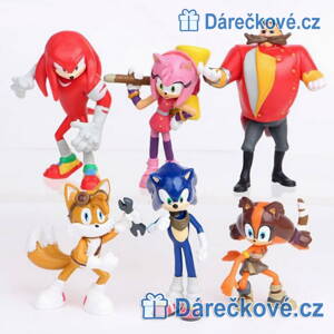 Figurky ze seriálu Dobrodružství Ježka Sonica / Sonic, typ 2