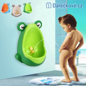 Dětský pisoár pro chlapce s přísavkami 
