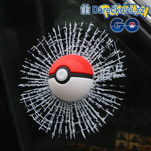 3D zábavná samolepka Pokemon Go na auto