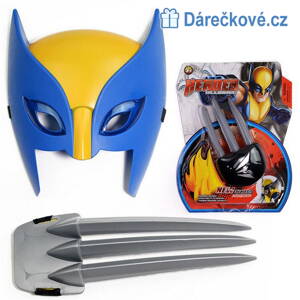 X-men Wolverine Maska a drápy