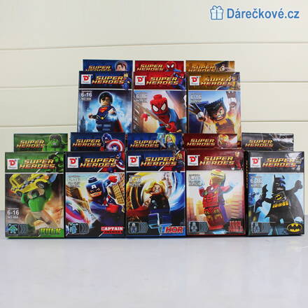 8ks postaviček Avengers kompatibilní s lego