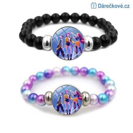 Náramek na ruku K-pop: Lovkyně démonů (Demon Hunters), typ 2