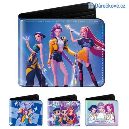 Peněženka K-pop: Lovkyně démonů (Demon Hunters). typ 2 Peněženka K-pop: Lovkyně démonů (Demon Hunters). typ 2