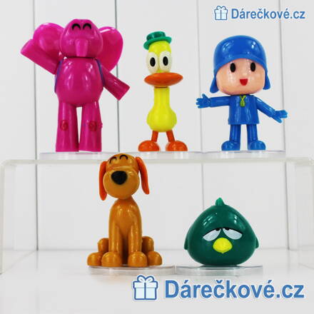 Figurky ze seriálu Pocoyo, 5ks