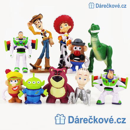 Figurky z pohádky Toy Story (příběh hraček), 10 kusů