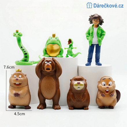 Figurky z filmu Na skok do divočiny (2026) Hoppers, 8ks