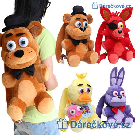 Plyšový batoh ze hry Five Nights at Freddy's, vel.33cm