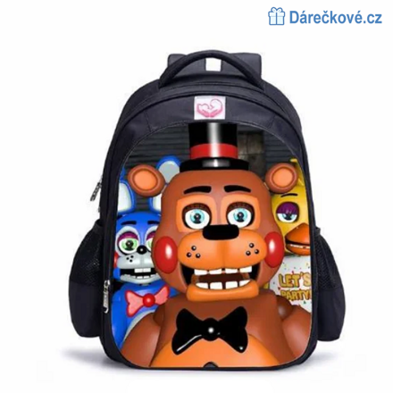 Dětský školní batoh na zip Five Nights at Freddy's, typ 2