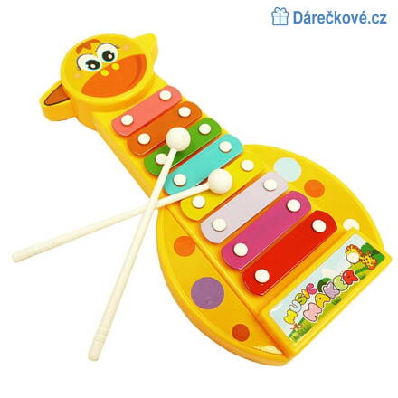 Dětský xylofon žirafa