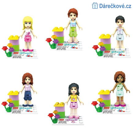 Friends Girls, 6 ks, kompatibilní s Lego 