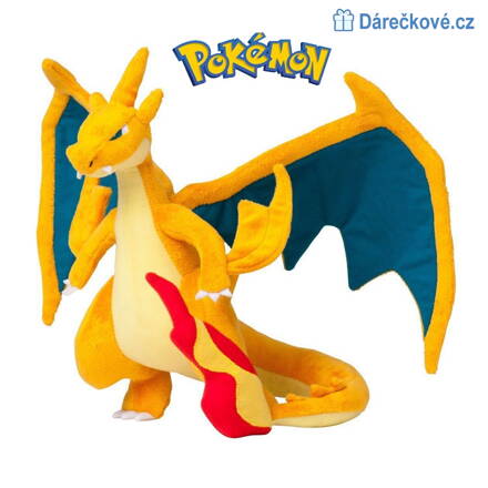 Pokemon plyšový drak žlutý 