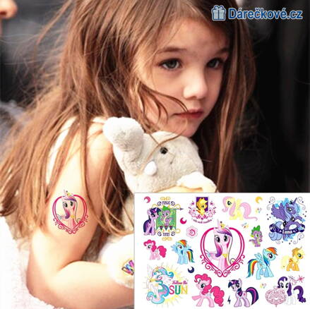 Dočasné tetování pro děti My Little Pony 