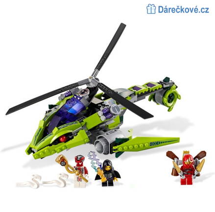 Rattlecoptera Phantom Ninja 330 dílků, kompatibilní s Lego 