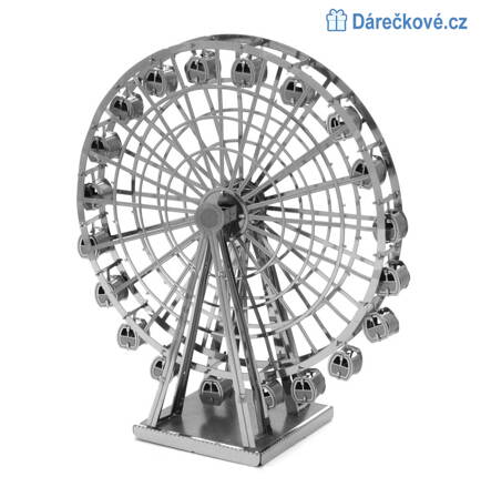 Stavebnice 3D puzzle z kovových dílků - Ruské kolo