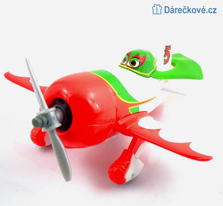 Kovový model Pixar Planes letadla EI Chupacabra 1:55