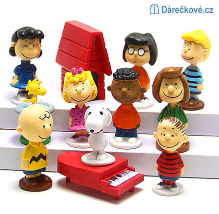 Figurky z filmu Charlie Brown, 12ks