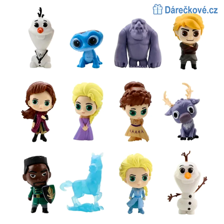 Figurky Ledové království (Frozen), 12ks