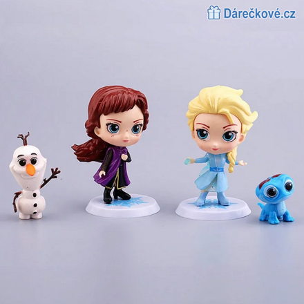Figurky Ledové království (Frozen), 4ks