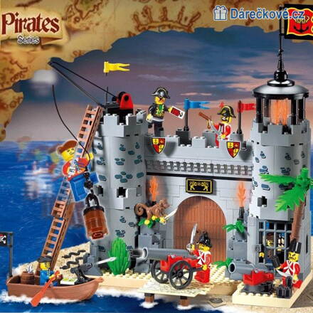 Rytířský hrad, 366 dílků (stavebnice typu Lego)