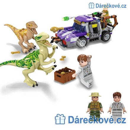Jurský svět 315 dílků kompatibilní s Lego 