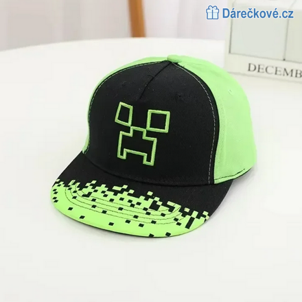Kšiltovka / čepice Minecraft, typ 4