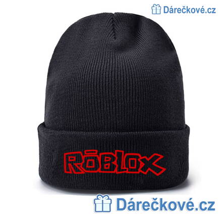 Zimní čepice ze hry Roblox 