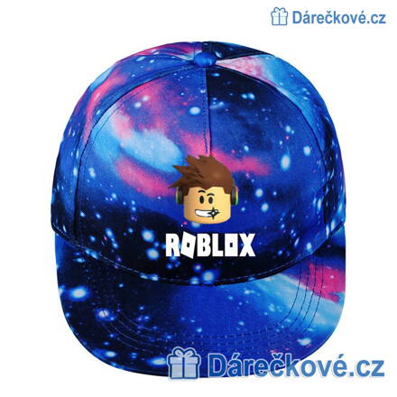 Dětská kšiltovka ze hry Roblox - modrá