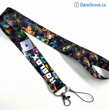 Roblox šňůrka na krk / klíčenka 