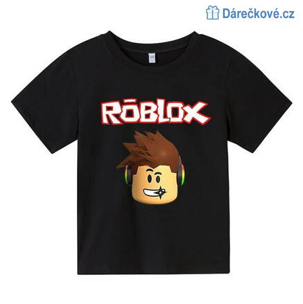 Tričko z oblíbené hry Roblox - černé
