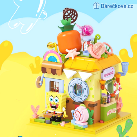 Stavebnicový domeček z pohádky SpongeBob - SpongeBob 