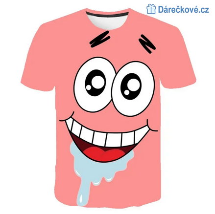 Dětské tričko Patrik ze Spongeboba