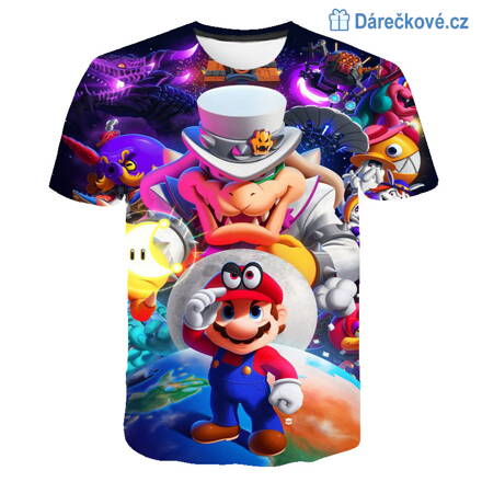 Dětské tričko Super Mario, typ 3