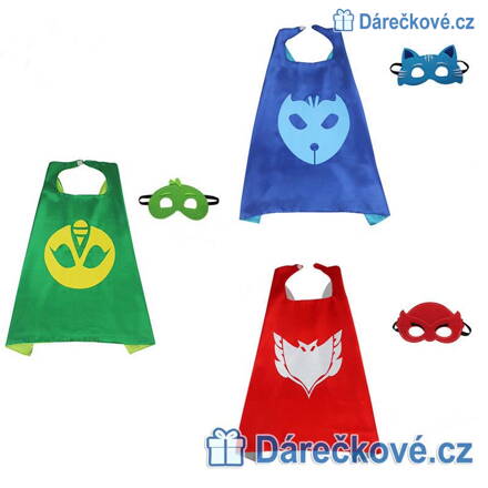 Kostým hrdiny z pohádky PJ Masks (Pyžamasky)