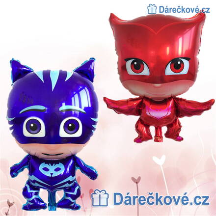 2x Foliový balónek PJ Masks (Pyžamasky)