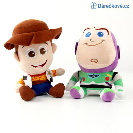Toy Story plyšový Woody a Buzz