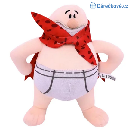 Plyšový Kapitán Bombarďák (Captain Underpants)  