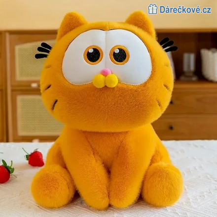 Plyšový roztomilý Garfield, vel.25 cm