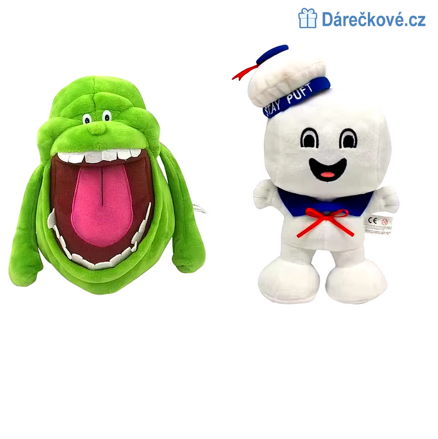 Plyšáci Krotitelé duchů, 2 typy (Ghostbusters )