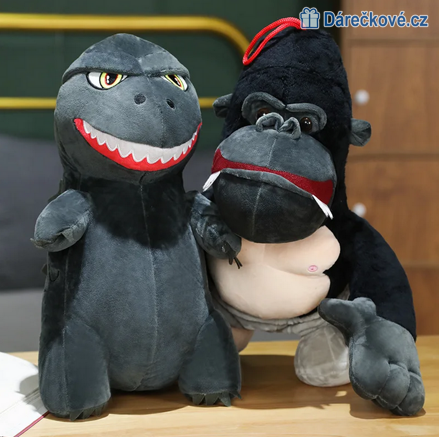 Plyšové hračky Godzilla vs. Kong