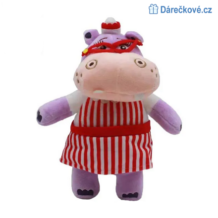 Plyšový hroch Hallie z pohádky Doktorka Plyšáková (Doc McStuffins)