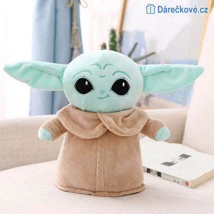 Plyšový Yoda ze Star Wars, vel. 20 cm (Hvězdné války)