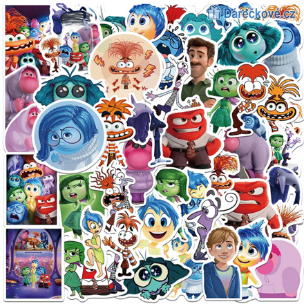 100 ks samolepek V hlavě (Inside Out)