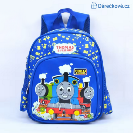 Dětský plyšový batoh (batůžek) s Mašinka Tomáš, typ 2, vel. 26cm
