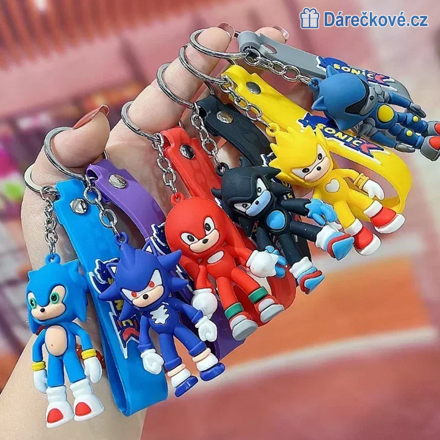 Klíčenka Sonic, 6 typů
