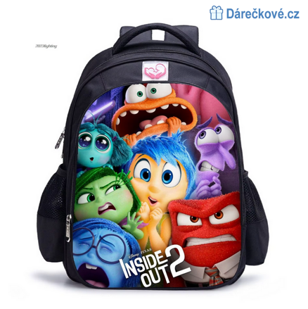 Dětský školní batoh na zip V hlavě (Inside Out), typ 1