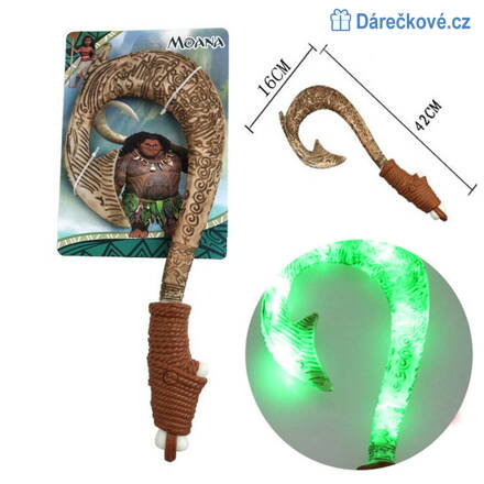 Svítící hák Mauiho z pohádky Odvážná Vaiana (Moana)